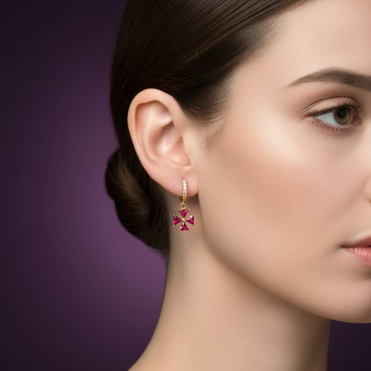 Kavallieri Rubina Earrings