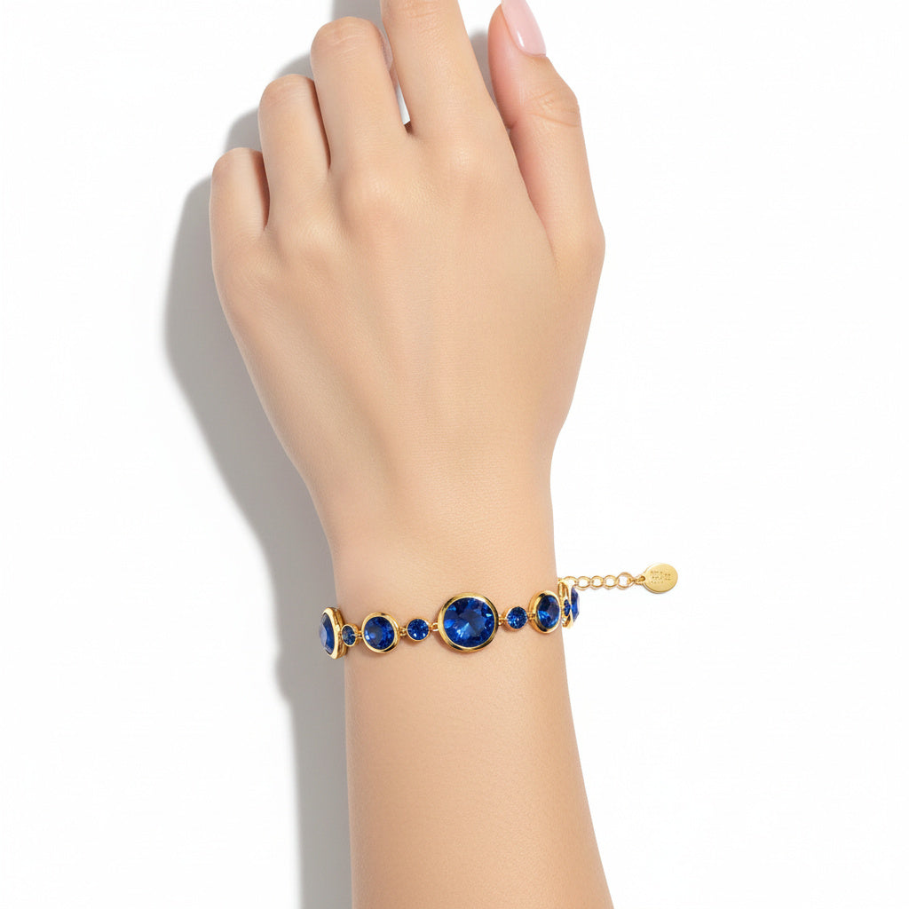 Desiderio Blu Bracelet - Bourga Collections
