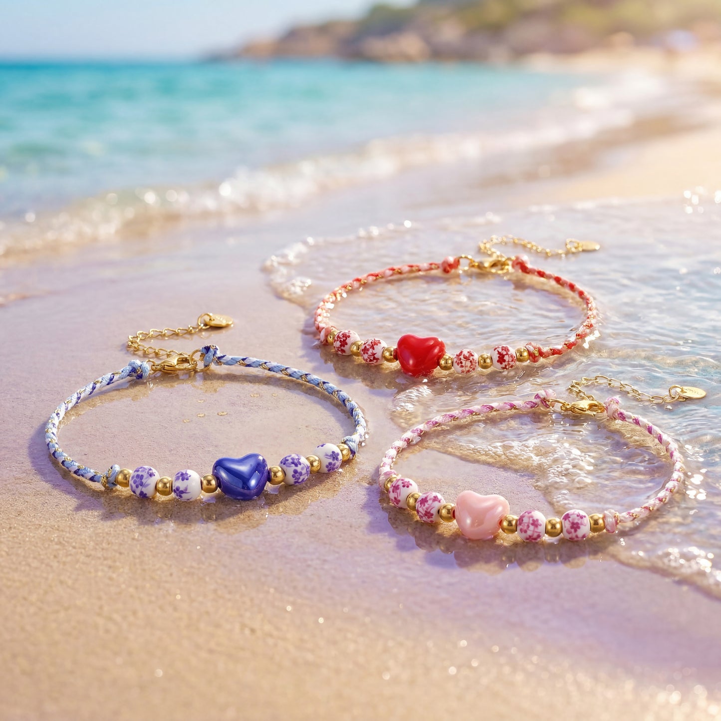 Amore Anklet – Rouge