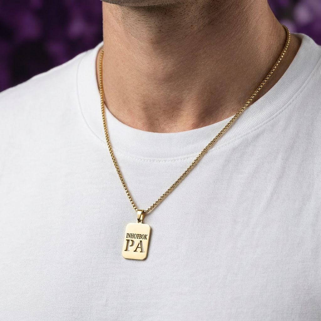 Inħobbok Pa Necklace Gold