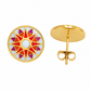Vitrea Stud Earrings