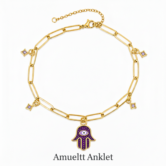 Amulett Anklet - Bourga Collections