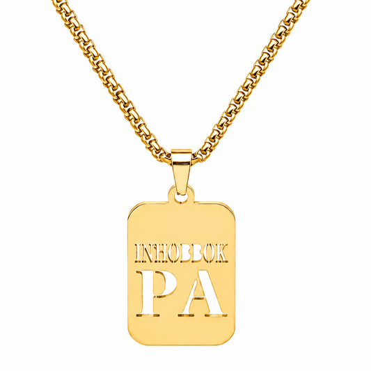 Inħobbok Pa Necklace Gold