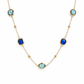 Essenza Blue Necklace - Bourga Collections