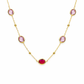 Essenza Rosa Necklace - Bourga Collections