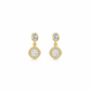 Petite Blanc Earrings - Bourga Collections