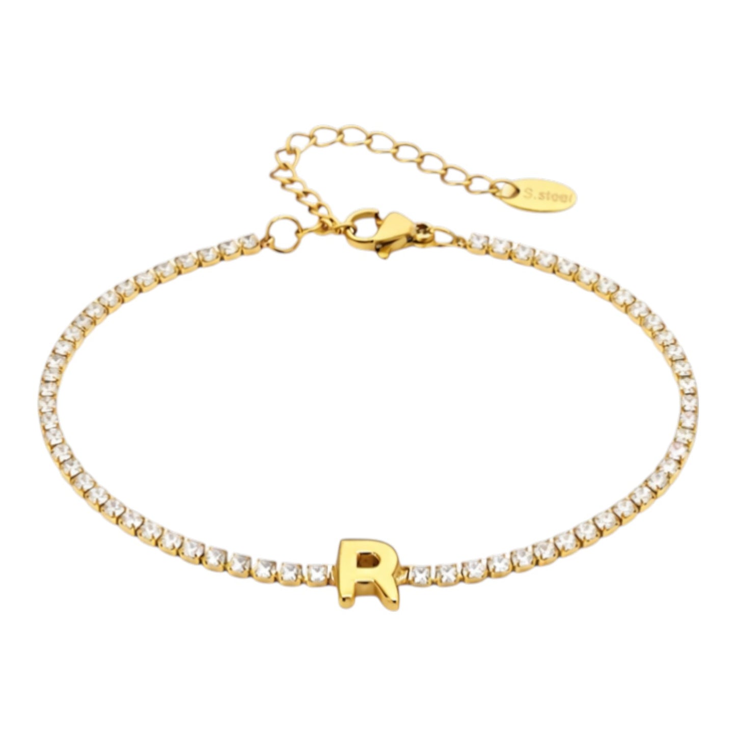 Initial Tennis Bracelets