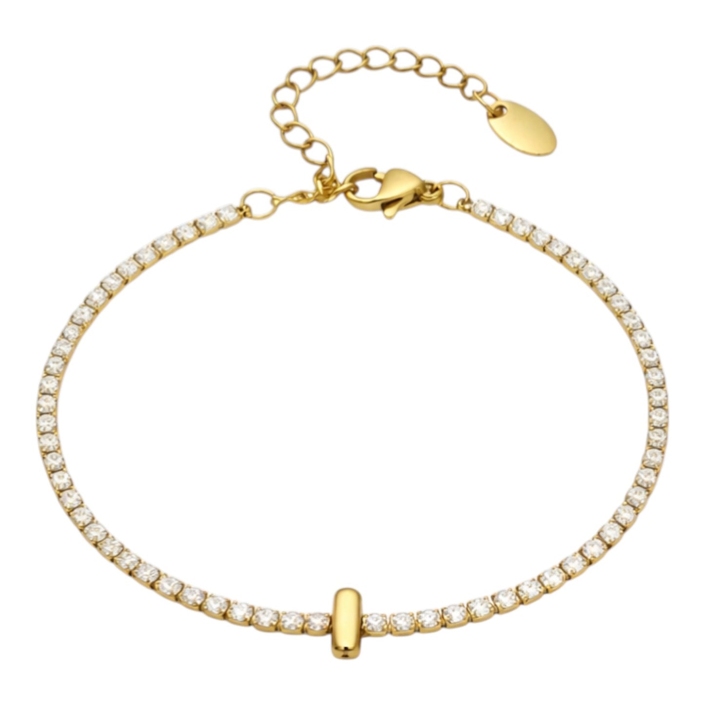 Initial Tennis Bracelets