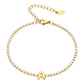 Initial Tennis Bracelets - Bourga Collections