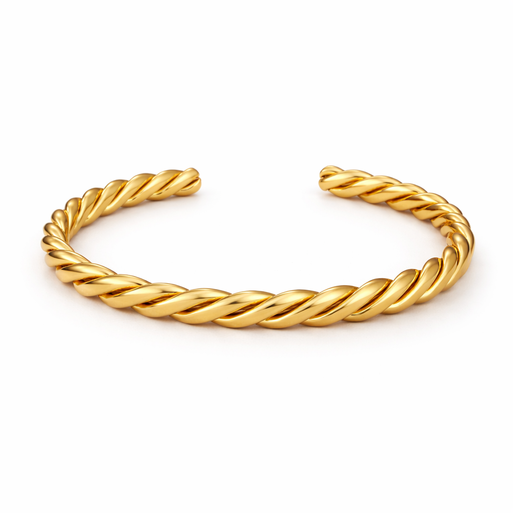 Twirl Bangle - Bourga Collections