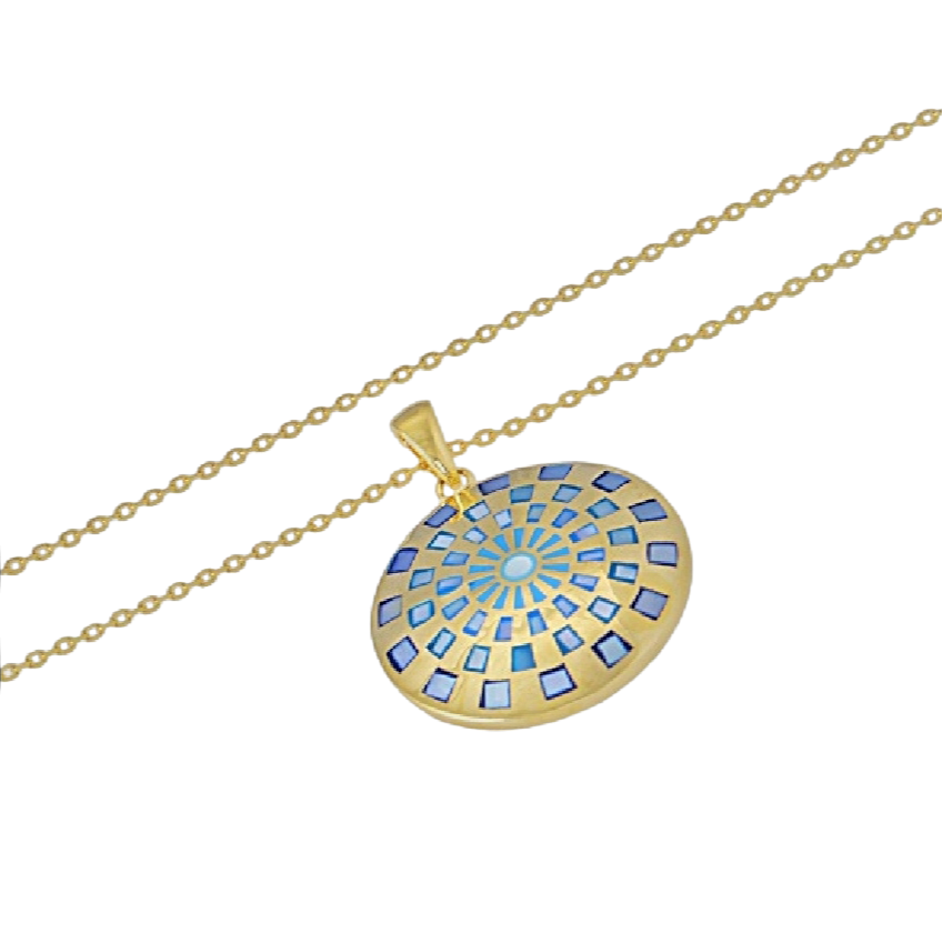 Ilwien Mosaic Pendant - Bourga Collections