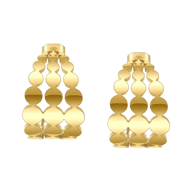 Cleo Earring Hoops - Bourga Collections