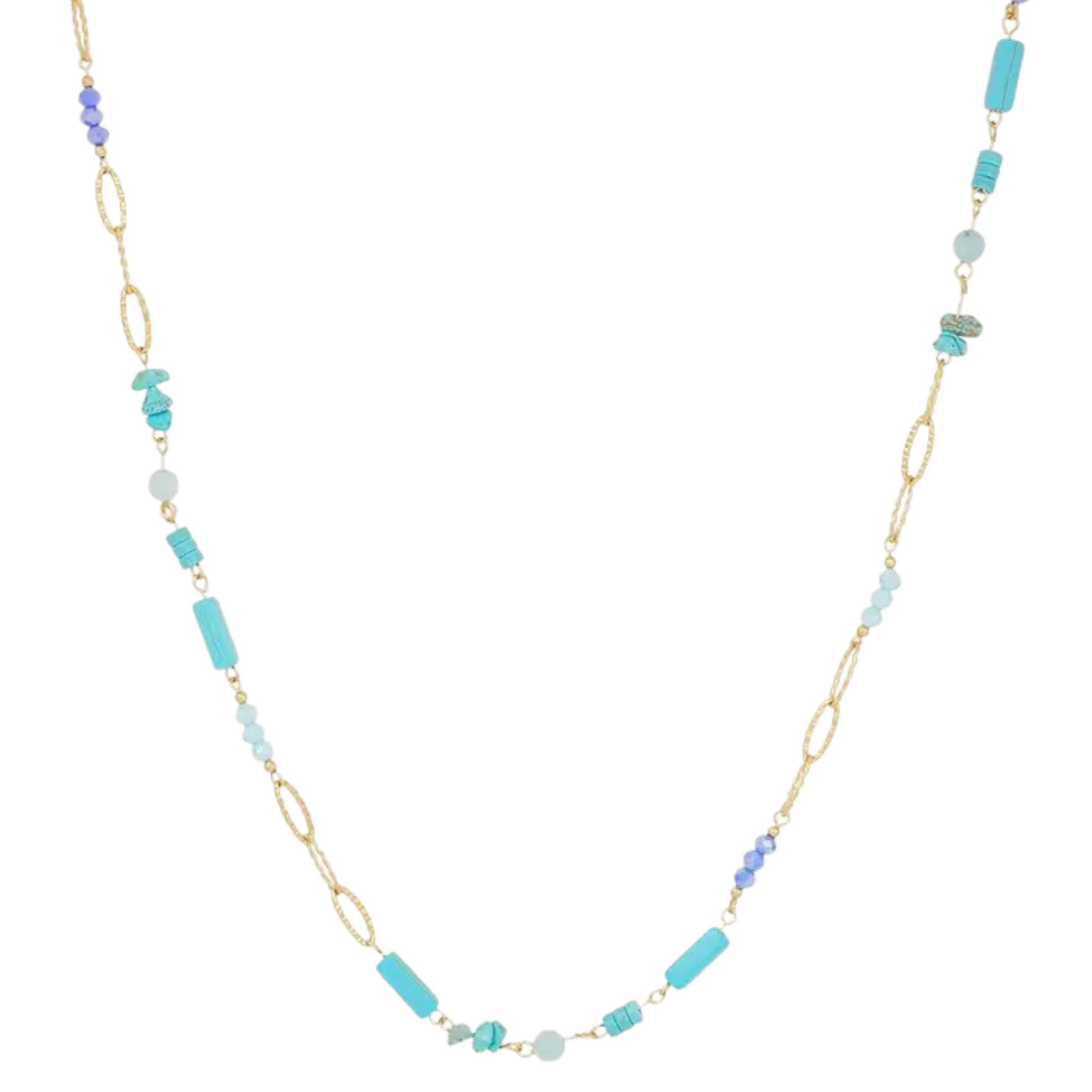 Lagoon Long Necklace - Bourga Collections