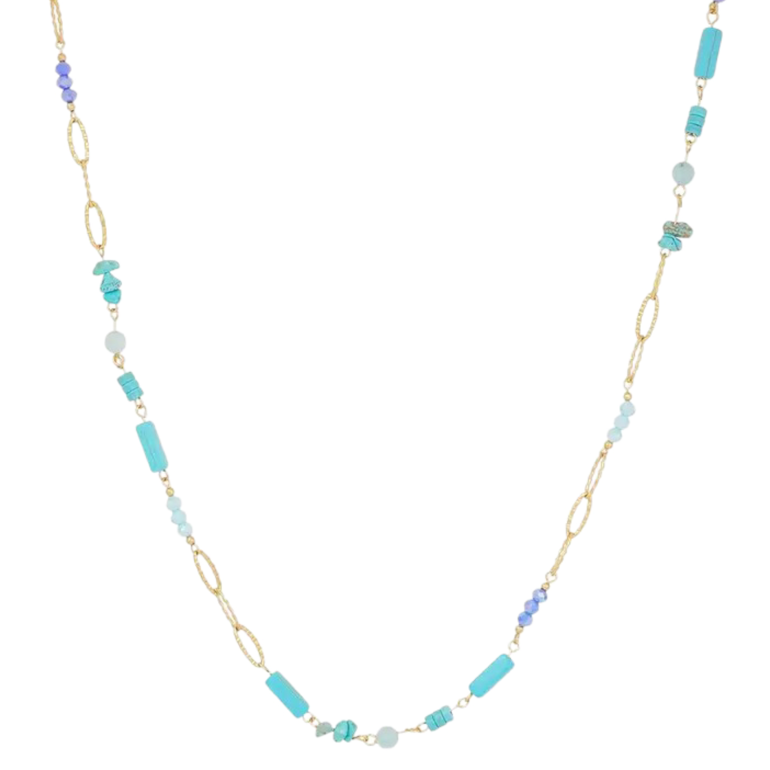 Lagoon Long Necklace - Bourga Collections