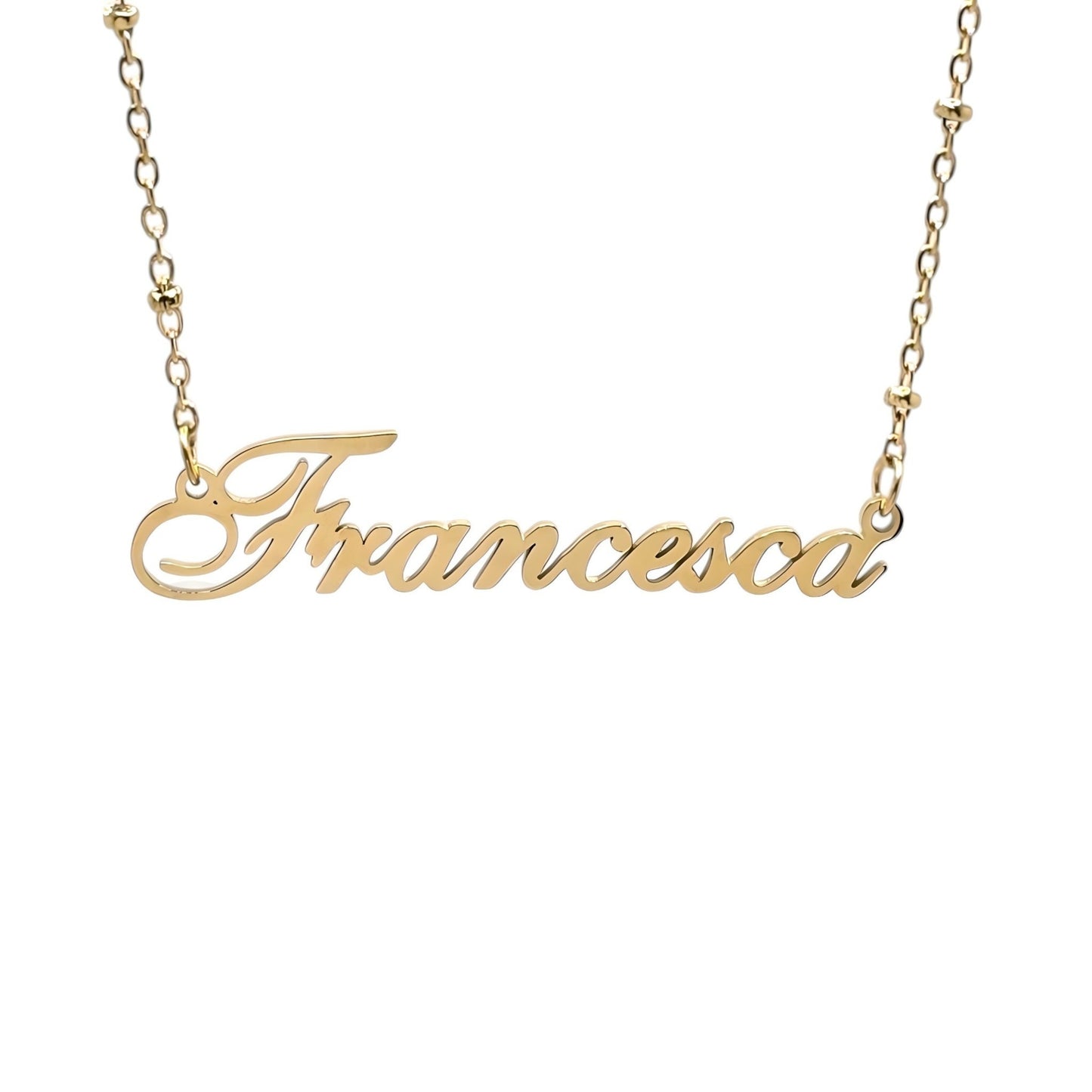 F Name Necklaces