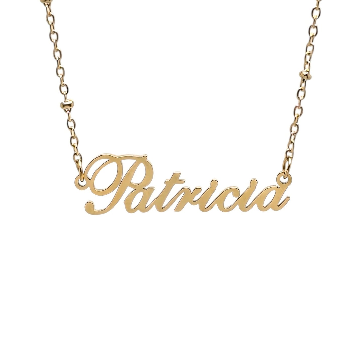 P Name Necklaces