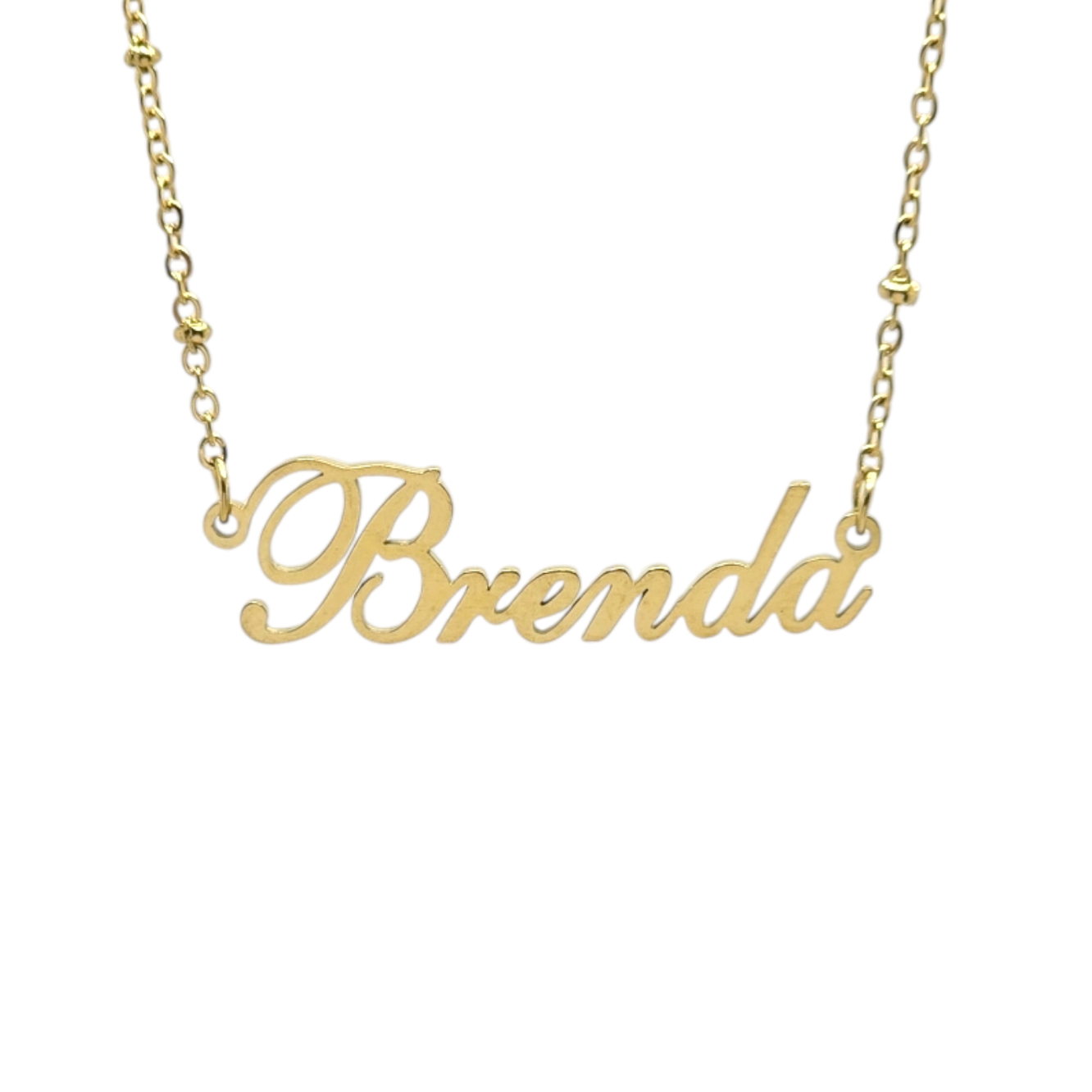 B Name Necklaces