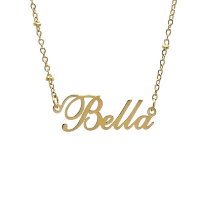 B Name Necklaces