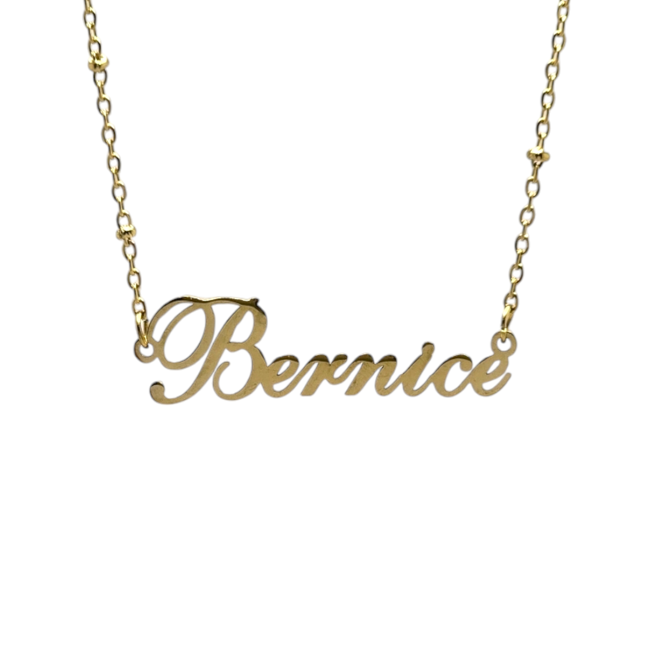 B Name Necklaces