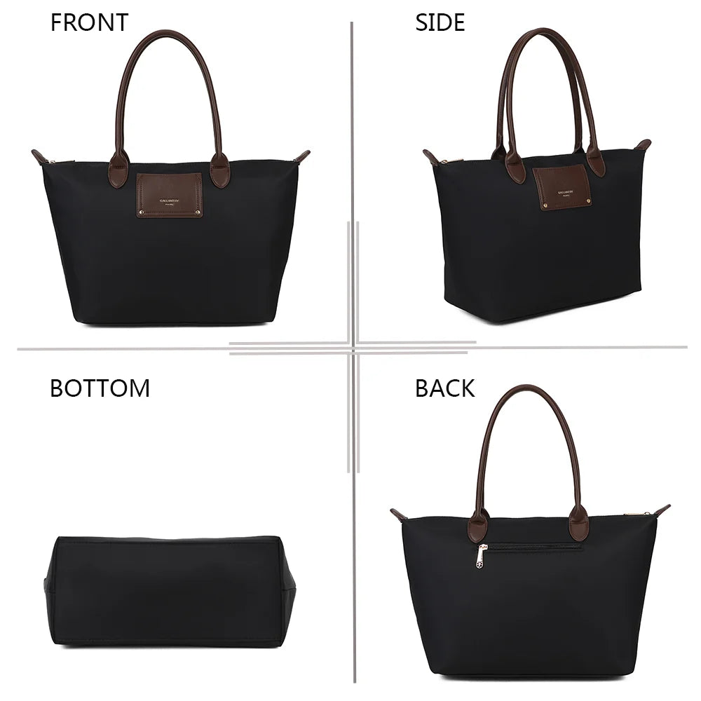 Le Meralis Tote Black