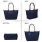 Le Meralis Tote Blue