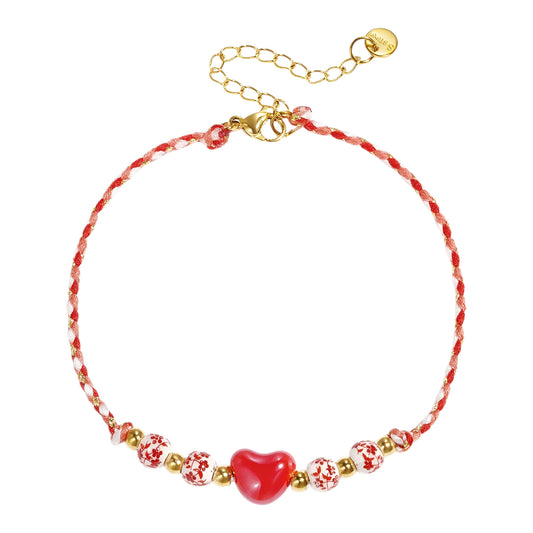 Amore Anklet – Rouge