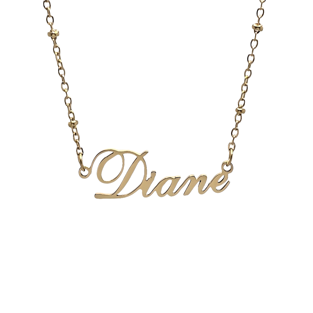 D Name Necklaces