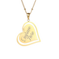 Bourga Engravable Heart Of Gold