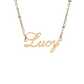 L Name Necklaces