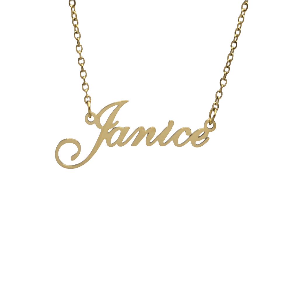 J Name Necklaces