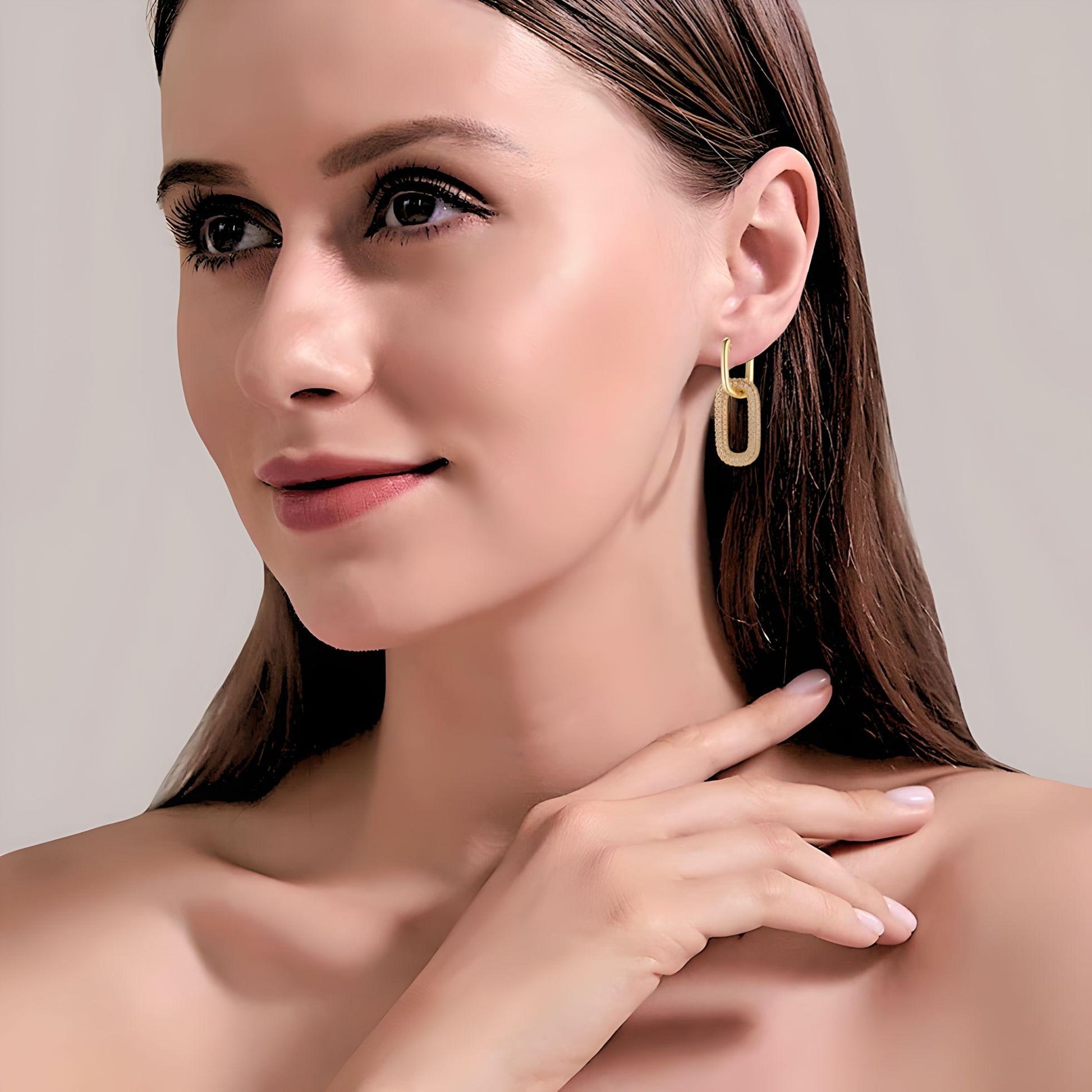 Cubiko Green Earrings - Bourga Collections