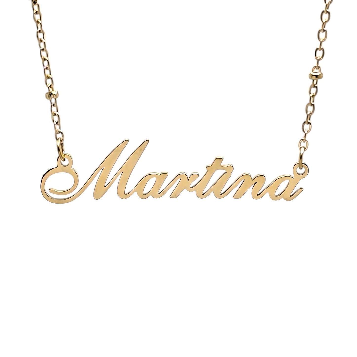 M Name Necklaces