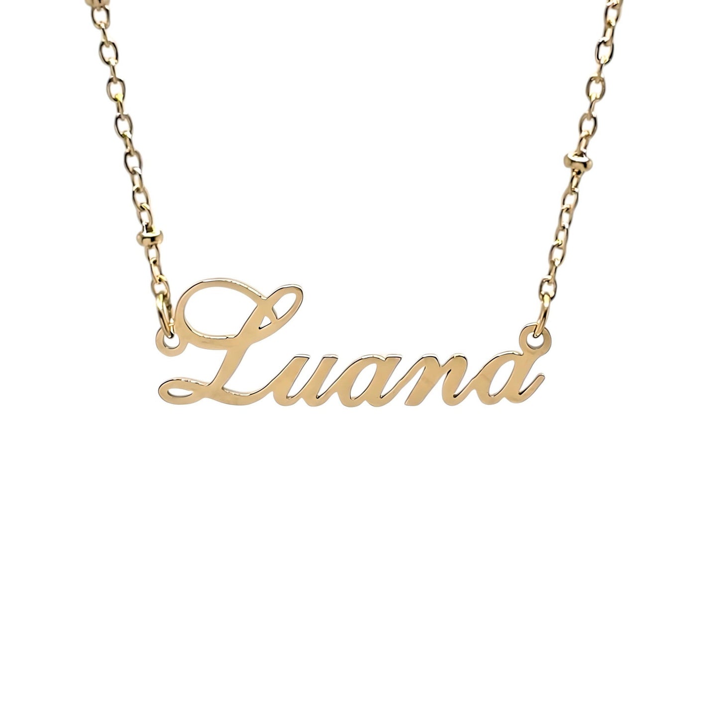 L Name Necklaces