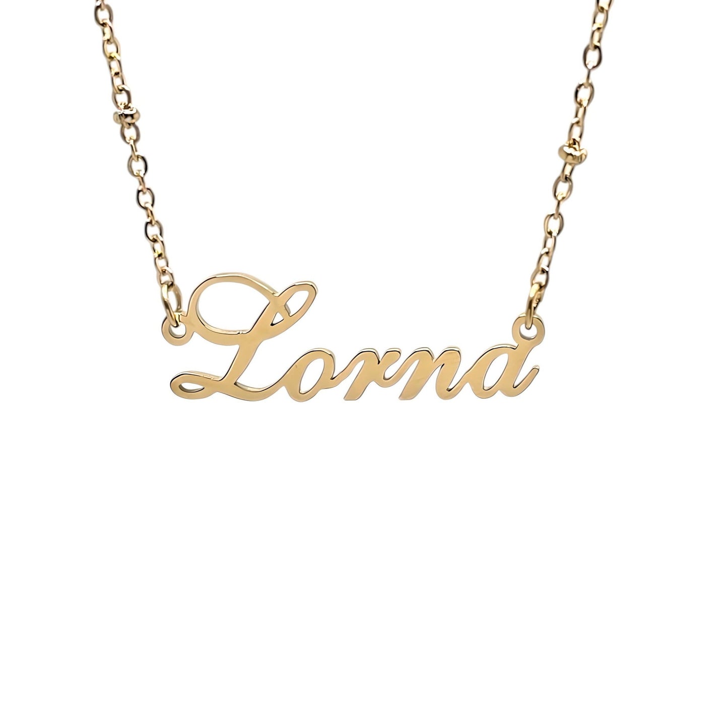 L Name Necklaces