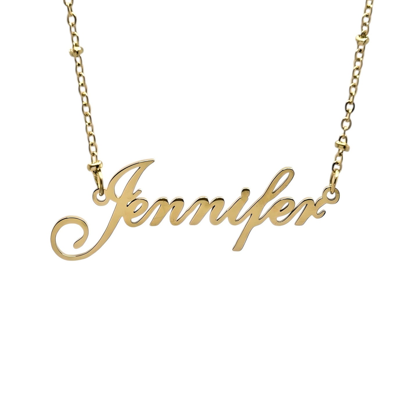 J Name Necklaces