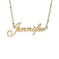 J Name Necklaces