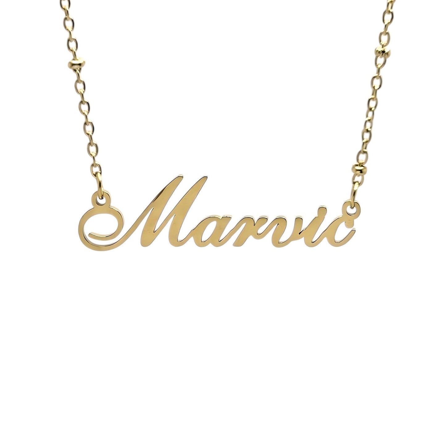 M Name Necklaces