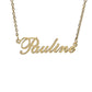 P Name Necklaces