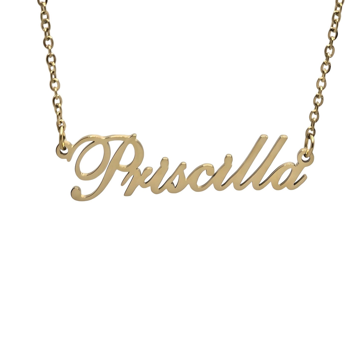 P Name Necklaces