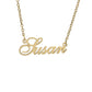 S Name Necklaces