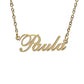 P Name Necklaces