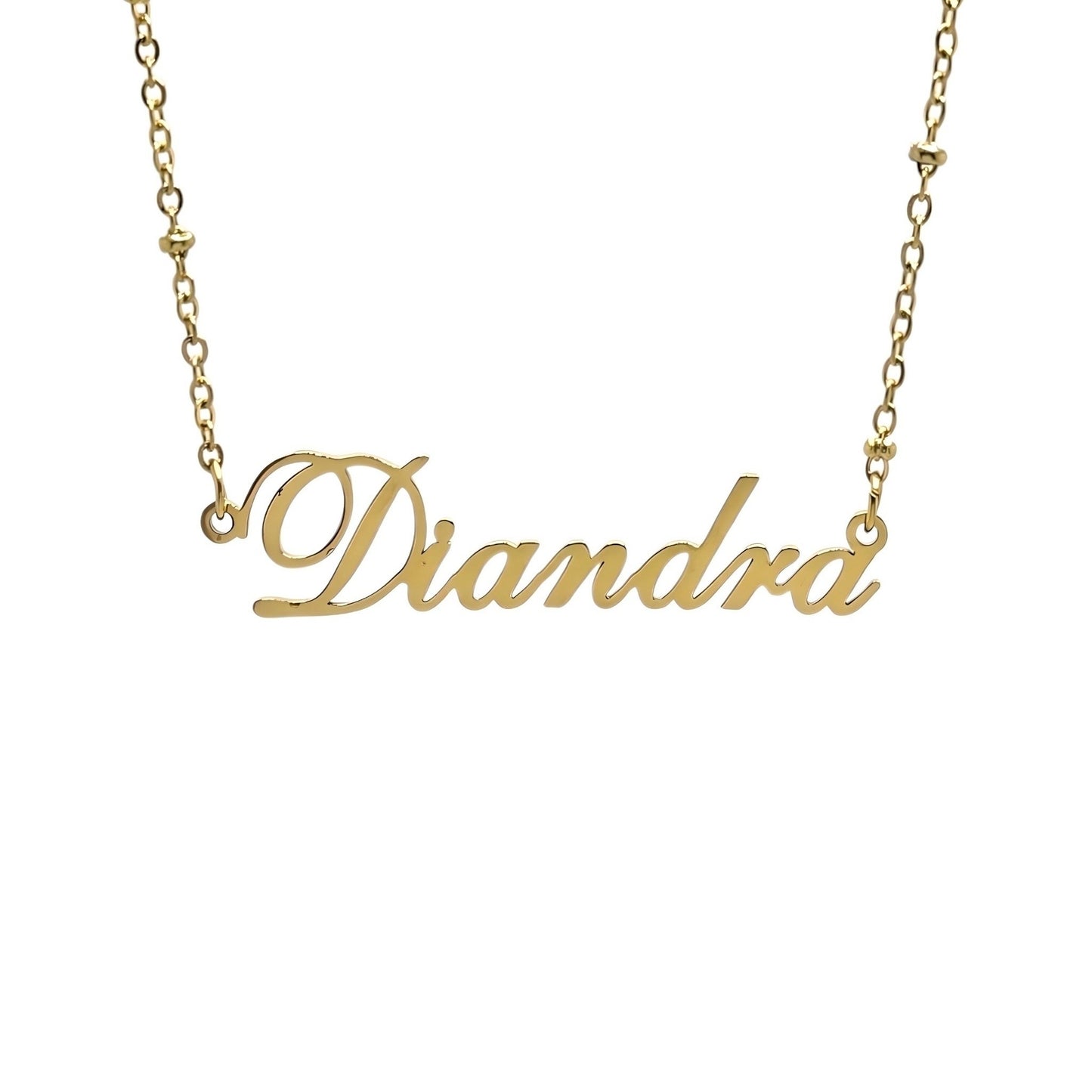 D Name Necklaces