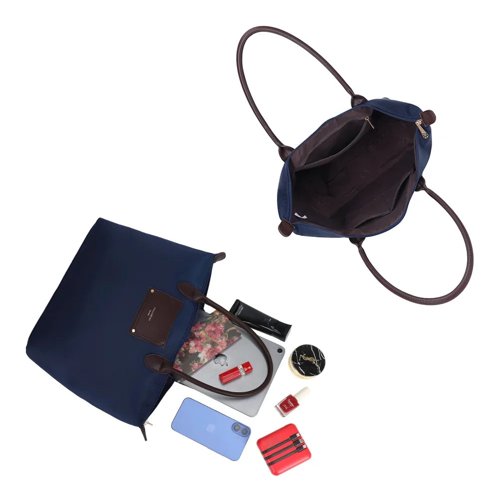 Le Meralis Tote Blue
