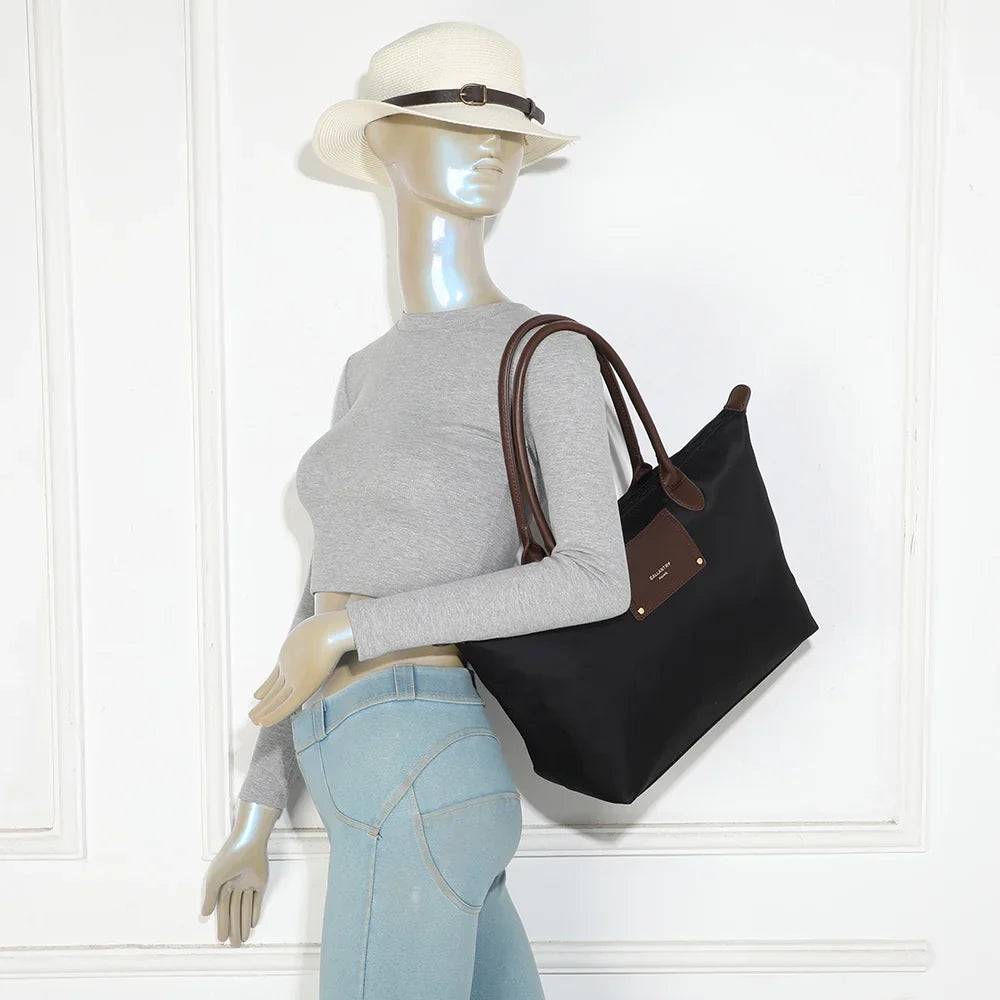 Le Meralis Tote Black