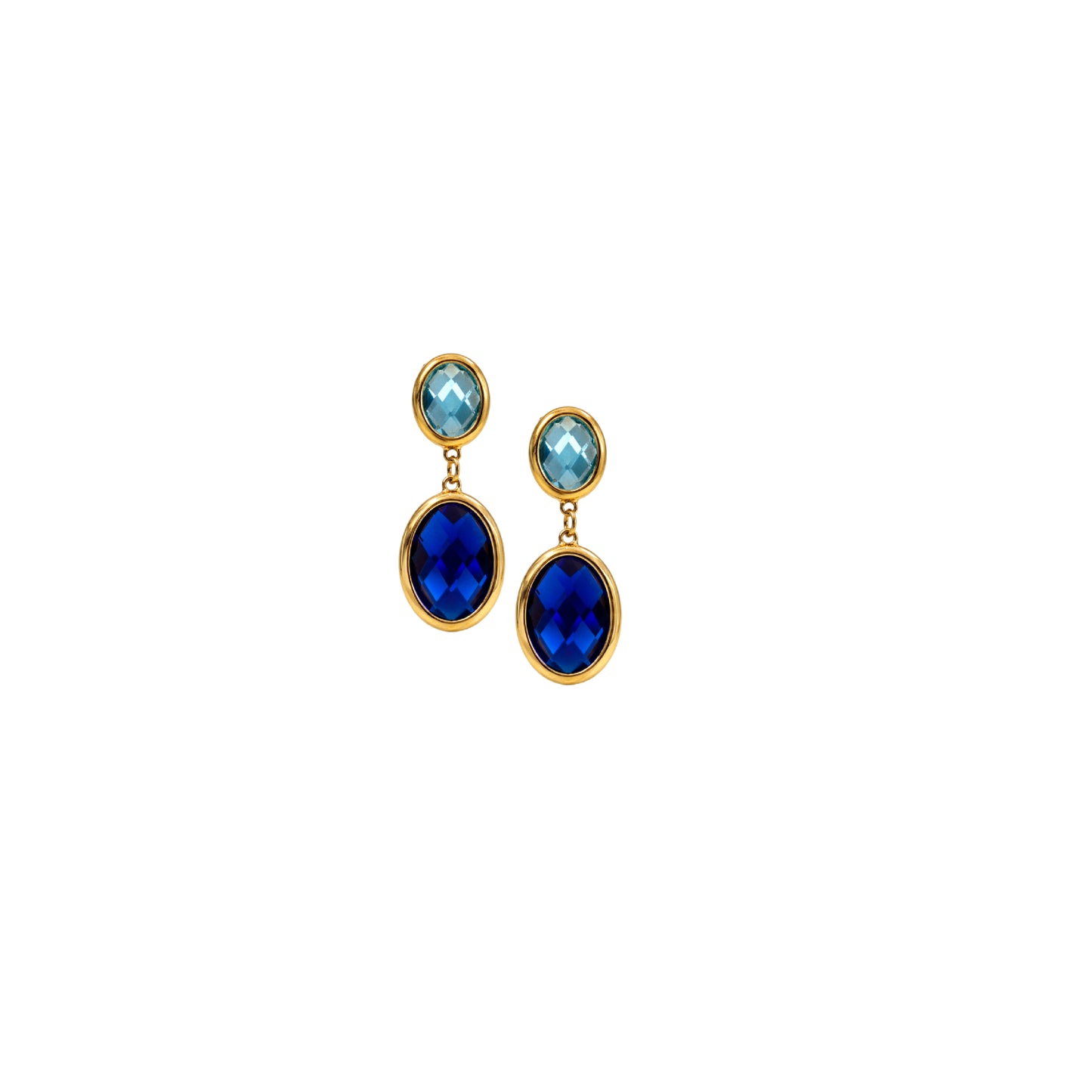 Valora Blue Earrings - Bourga Collections