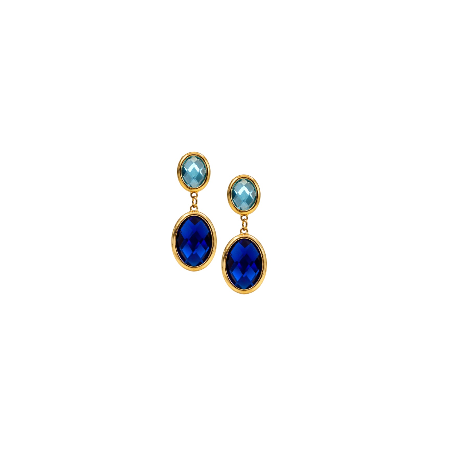 Valora Blue Earrings - Bourga Collections