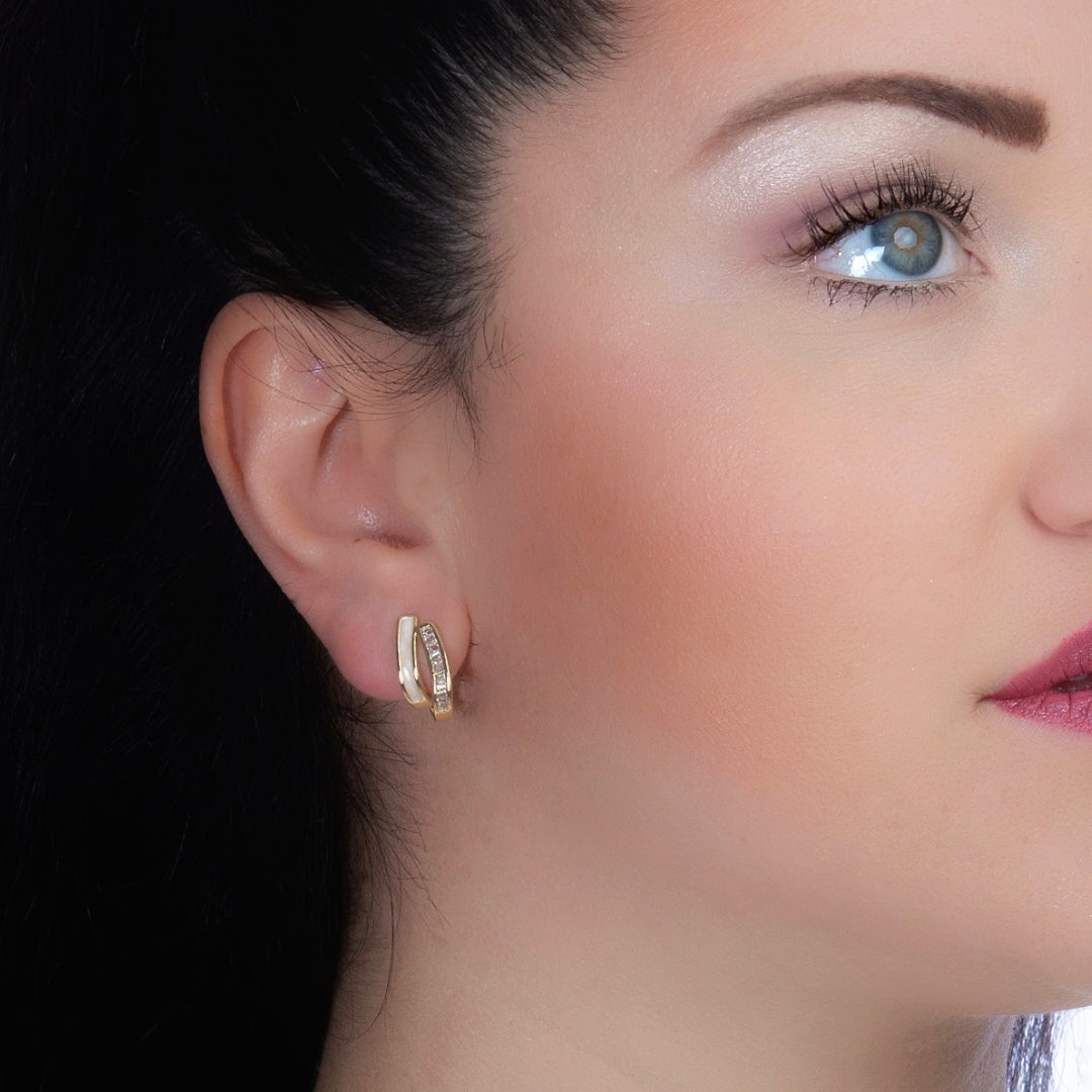 Bourga Bianca Earring Studs - Bourga Collections