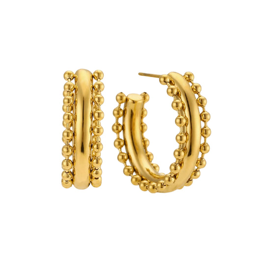 Isola Earring Hoops - Bourga Collections