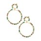 Aniani Beige/Gold Earrings - Bourga Collections