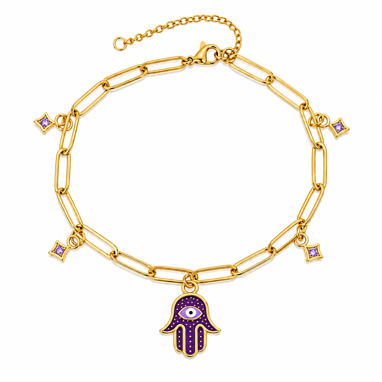 Amulett Anklet - Bourga Collections